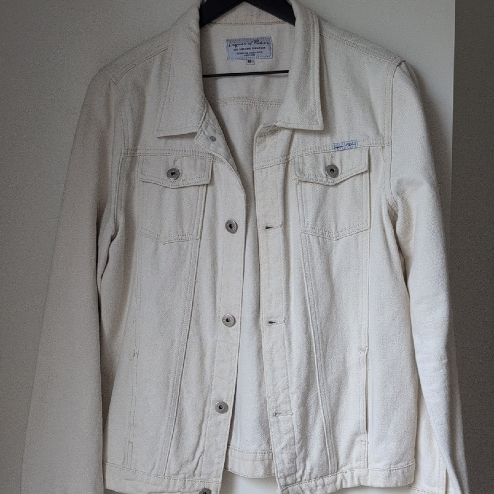 Stylish Off-White Denim Jacket